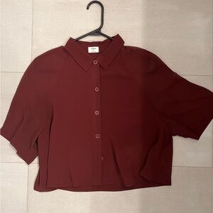 WILFRED BUTTON UP TOP
